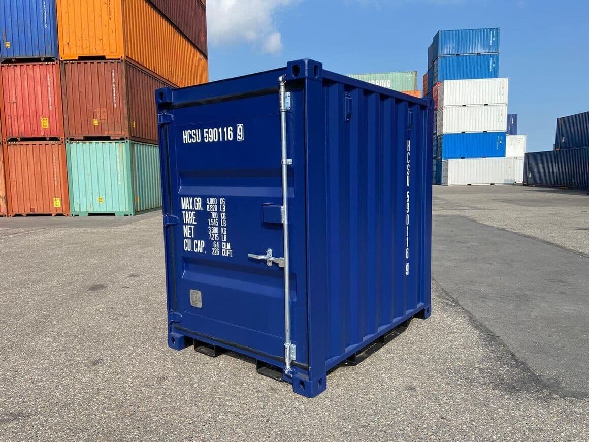 5ft opslagcontainer kopen of huren? Compact, veilig en direct leverbaar image